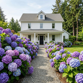 Ivydale hydrangea wedding decor preview for formal reception tables.