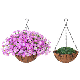 Ivydale artificial morning glory planter display ready to elevate exteriors