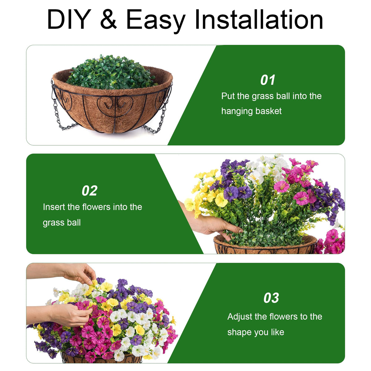 Ivydale blooming outdoor decor creates seasonal charm on balcony.
