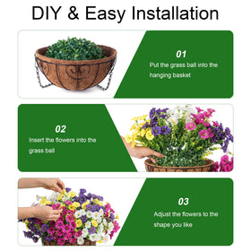 Ivydale blooming outdoor decor creates seasonal charm on balcony.