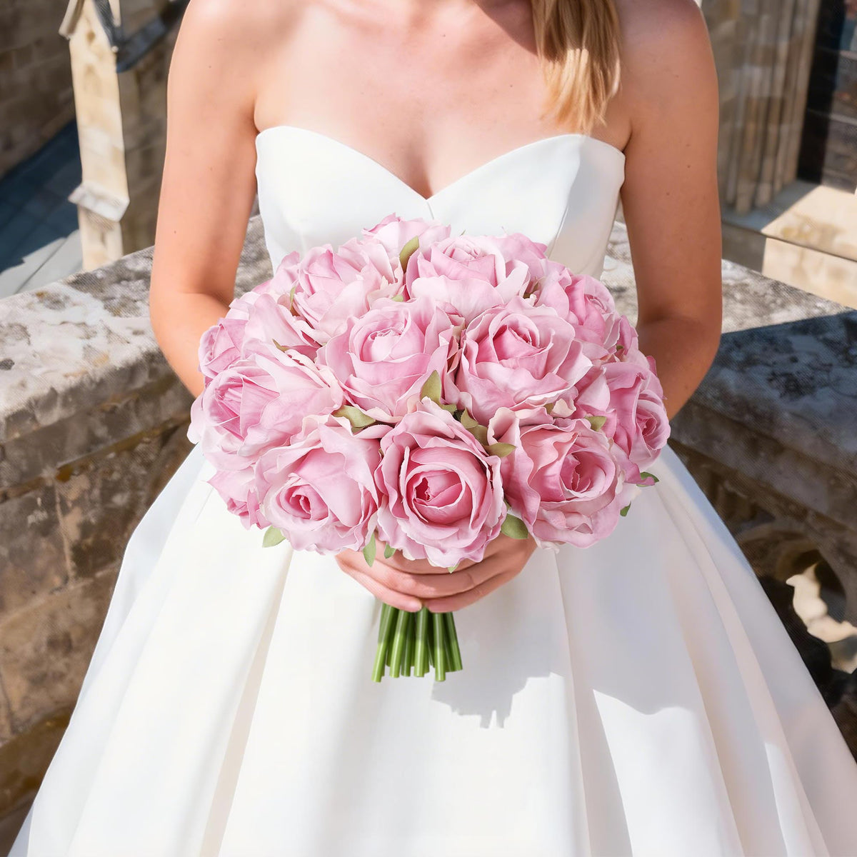 Ivydale bride bouquet DIY roses enable customizable wedding styling.