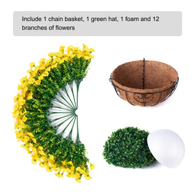 Ivydale eucalyptus leaves detail adds lifelike greenery and fullness