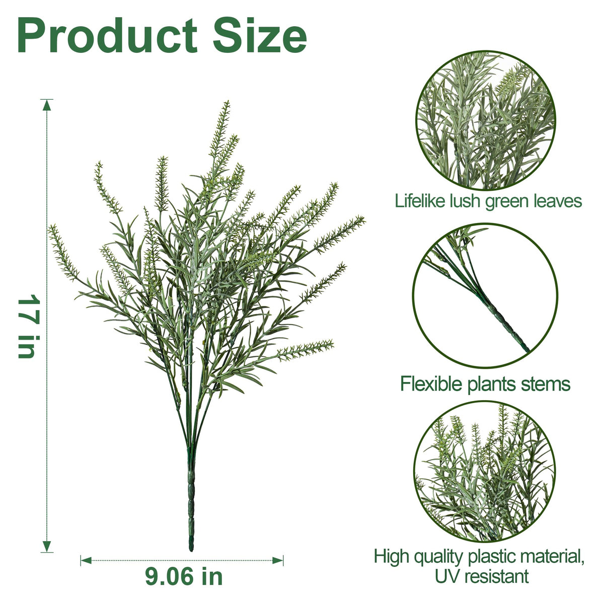 Ivydale front door decor with artificial plants to boost curb appeal