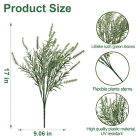 Ivydale front door decor with artificial plants to boost curb appeal