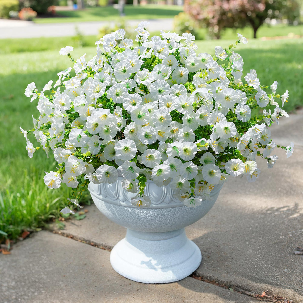 Ivydale hanging basket artificial flowers for versatile displays.