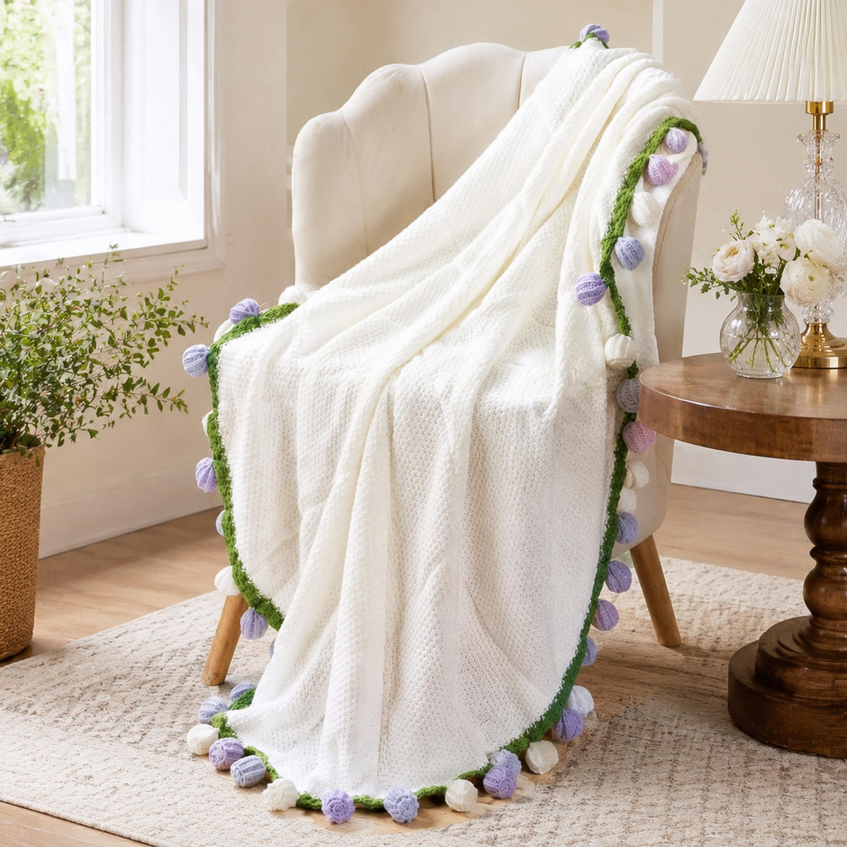 Ivydale lightweight, warm year-round use for comfortable evenings.