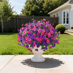 Ivydale low-maintenance artificial flowers save watering and pruning time.