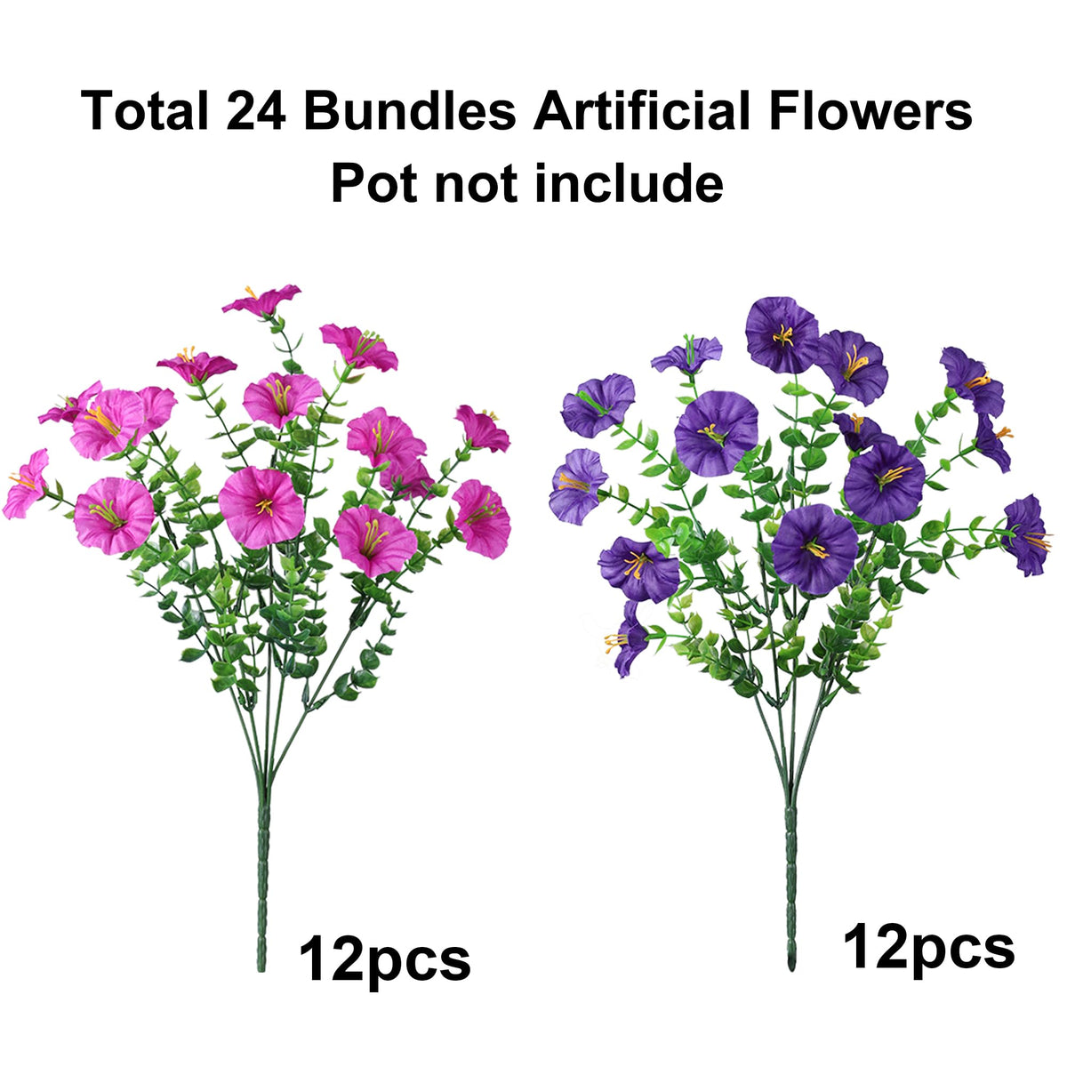 Ivydale outdoor planters and patio decor petunias for easy styling.