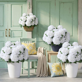 Ivydale outdoor wedding centerpiece hydrangea for elegant event tables