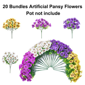 Potted-friendly design for front porch yard or balcony without watering.