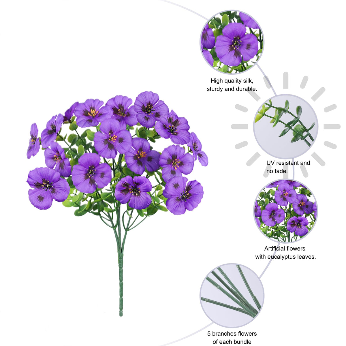 Ivydale pathway accents using pansies enhance garden transitions.