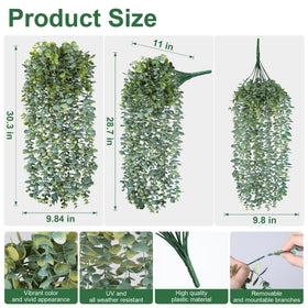 Ivydale eucalyptus vines ideal for fences and pergolas with realistic drape.