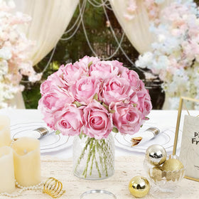 Ivydale pink roses gift conveys charm for Mother's Day.