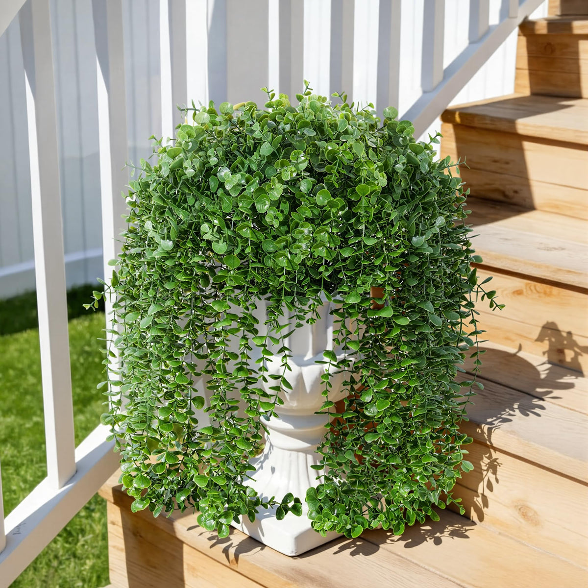 Ivydale porch decor eucalyptus second angle ideal for window boxes