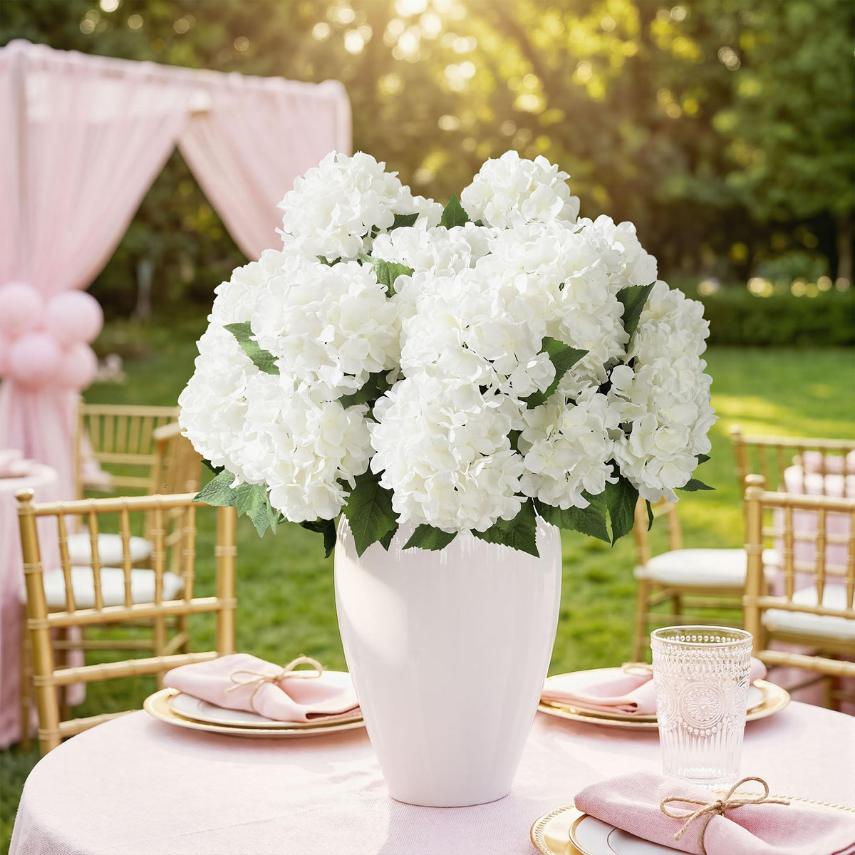 Ivydale porch window box hydrangea stems enhancing balcony decor