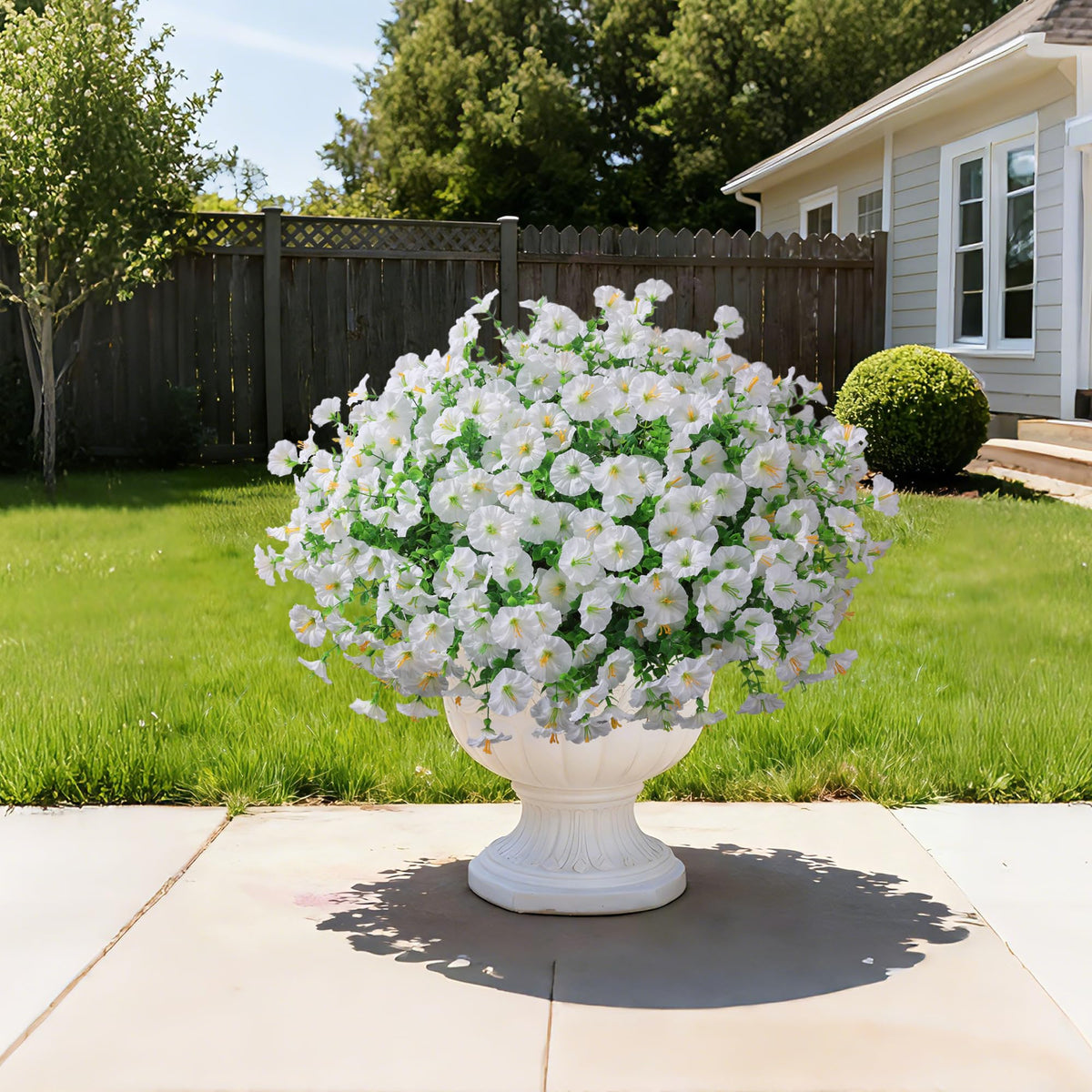 Ivydale realistic artificial petunias textures for natural charm
