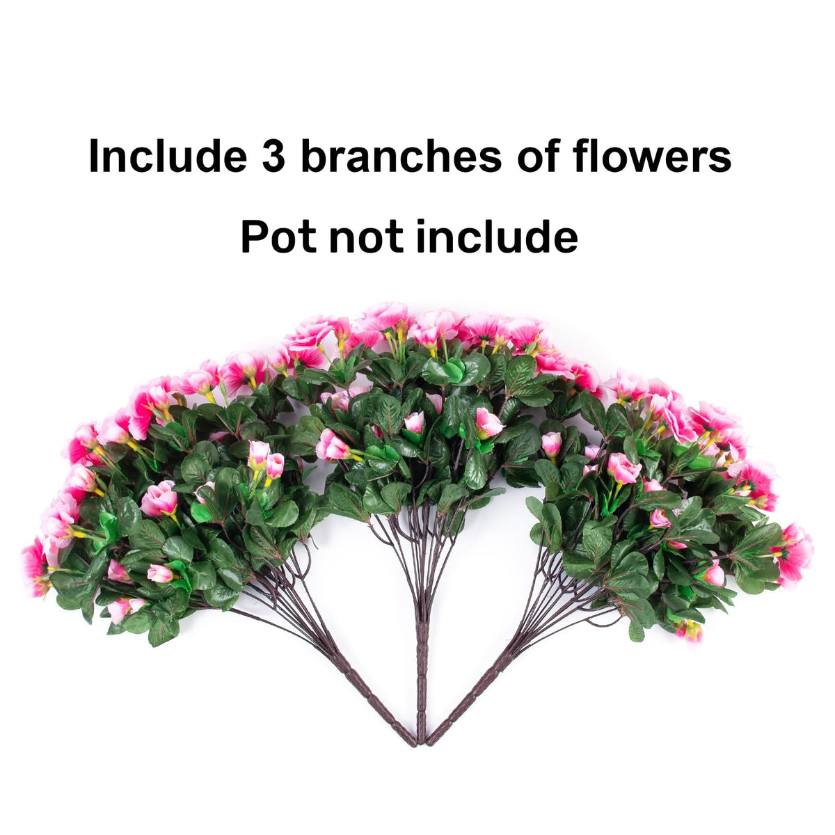 Ivydale realistic camellia flowers enhance window boxes with instant elegance