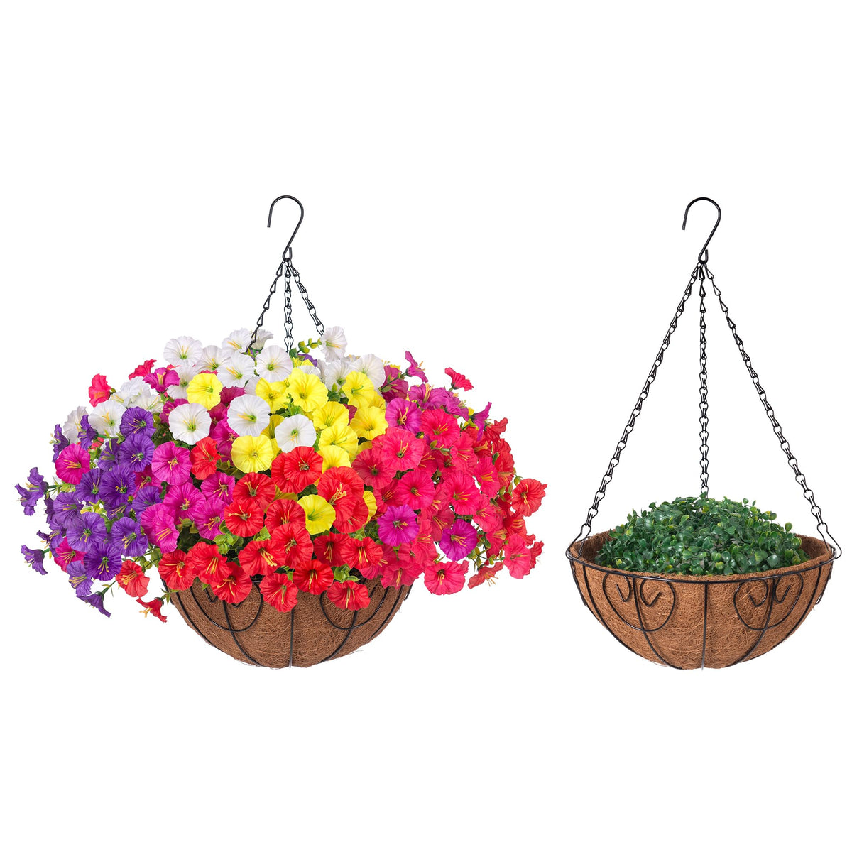 Ivydale realistic-looking outdoor flowers brighten outdoor spaces