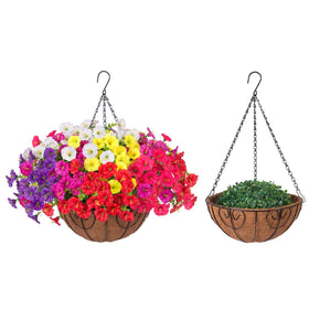 Ivydale realistic-looking outdoor flowers brighten outdoor spaces