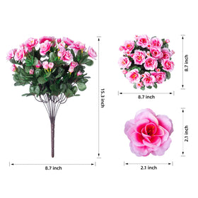 Ivydale silk camellia garden decor adds a natural look to yard