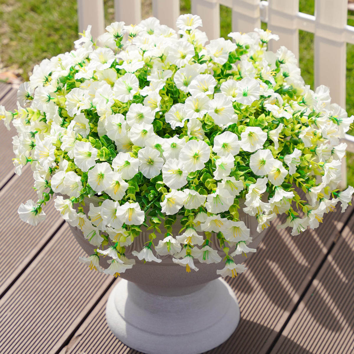 Ivydale silk outdoor flowers resist weather and maintain color.