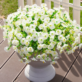 Ivydale silk outdoor flowers resist weather and maintain color.