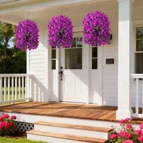 Ivydale UV-resistant artificial flowers withstand sun without fading.