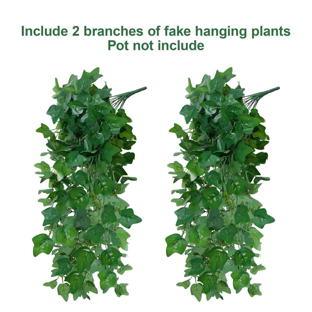 Ivydale UV-resistant artificial ivy suitable for all seasons.