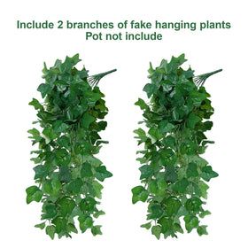 Ivydale UV-resistant artificial ivy suitable for all seasons.