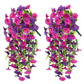Ivydale UV-resistant hanging flower stands up to sun year-round.