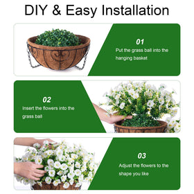 Ivydale UV-resistant material withstands sun and weather outdoors.