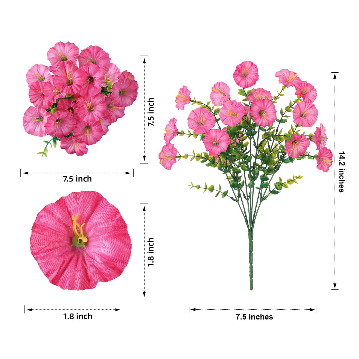 Ivydale UV-resistant outdoor flowers stay vibrant under sun and rain