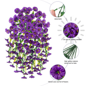 Ivydale UV-resistant hanging flowers withstand sun and weather