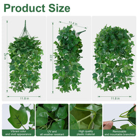 Ivydale weatherproof ivy withstands wind and rain for outdoor spaces.