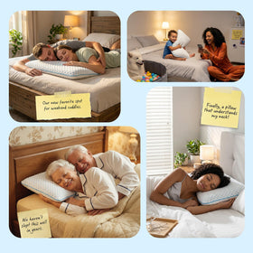 Iwacool under-knees compatibility supports comfortable positioning.