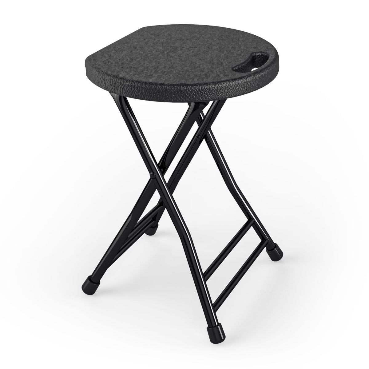 IWDOO folding stool with handle for easy transport during camping and travel