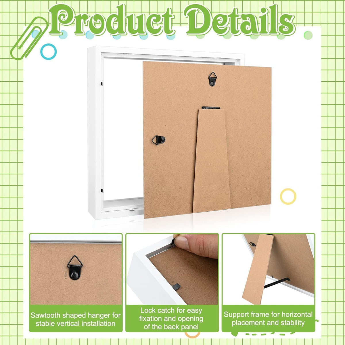 IWOLOMI shadow box 4-pack packaging highlights gift-ready presentation