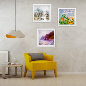 IWOLOMI shadow box wall-hanger demonstrates wall-mount capability