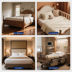 IXBIXB bed sheet holders help keep sheets flat during restless nights.