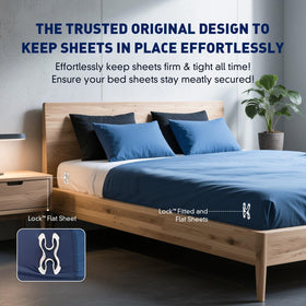 IXBIXB bed sheet holders universal fit works with most mattresses.