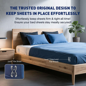 IXBIXB easy-install no-tools setup for mattress corners