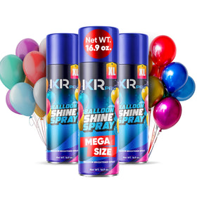 ixirpro Balloon Shine Spray can front delivers bold gloss on balloons.
