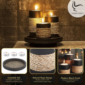 IYARA CRAFT Elegant dining-table centerpiece for everyday ambiance and special occasions.