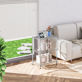 IZEUK 3-tier shelf adjustable shelves demonstrates flexible organization