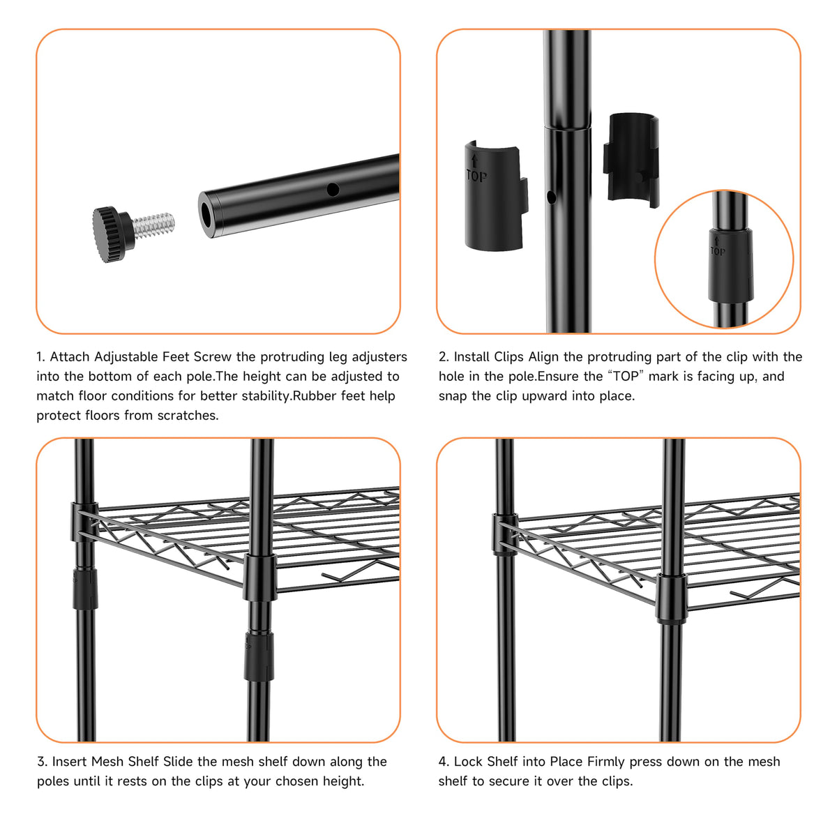 IZEUK tool-free assembly for quick, hassle-free setup.