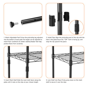 IZEUK tool-free assembly for quick, hassle-free setup.