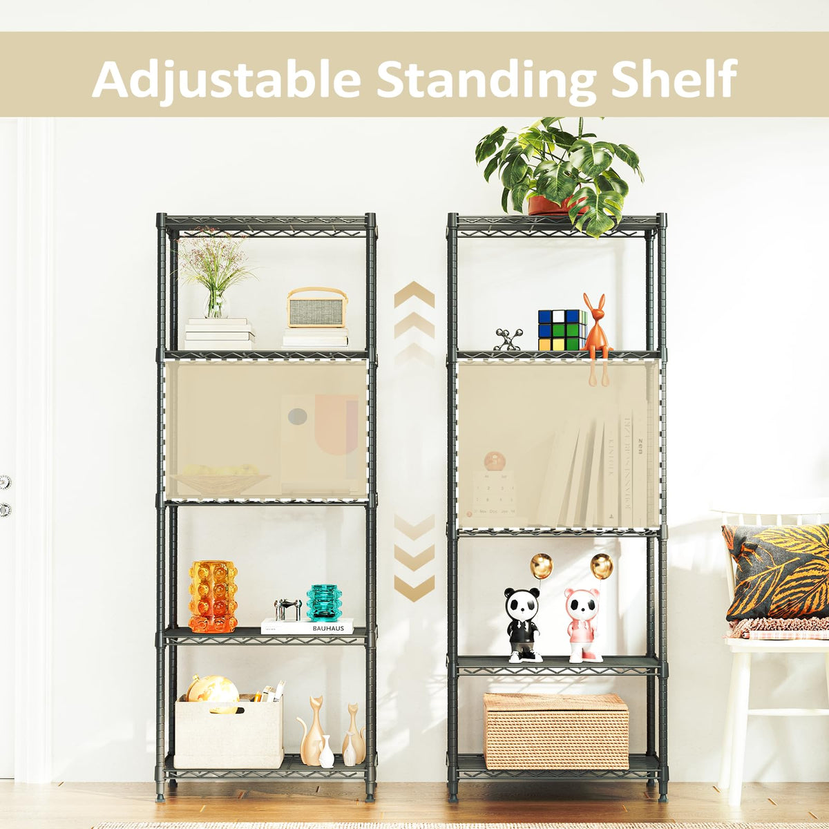 IZEUK space-saving vertical design maximizes storage without crowding floors.