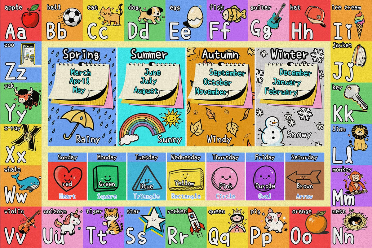 J Rombol kid-friendly playtime mat supports imaginative exploration.