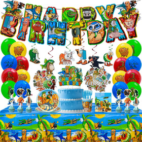 J6&H6 Brainrot banner enhances party visuals and photo-worthy moments.