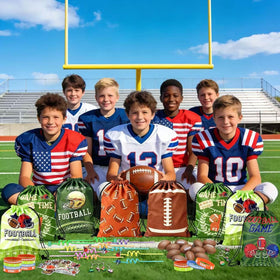 J6&H6 complete football goodie bag set for parties